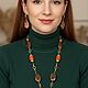 Украшения с кораллом. Окаменелый коралл, Комплекты украшений, Москва,  Фото №1