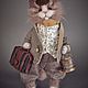 CAT and MOUSE. Тедди Зверята. Ольга Бессогонова. Ярмарка Мастеров.  Фото №4