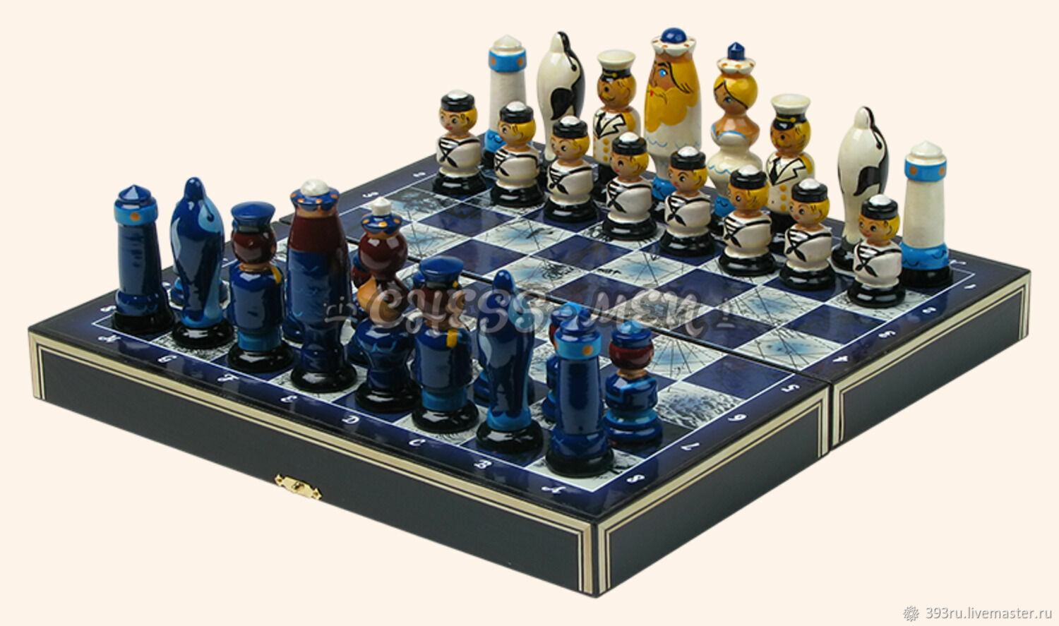Шахматы Морская карта (арт. 26540) в интернет-магазине на Ярмарке ...