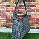 Винтаж: Винтажная сумка-хобо GOYARD Boheme Black. Сумки винтажные. Chic bags. Интернет-магазин Ярмарка Мастеров.  Фото №2