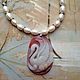 Odette. Necklace. Agate, Pearl, Necklace, St. Petersburg,  Фото №1