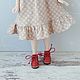 Обувь для кукол Blythe Блайз, ботинки красные. Одежда для кукол. StasyDollHouse  Анастасия. Ярмарка Мастеров.  Фото №4