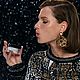 Винтаж: Серьги Chanel Золотые диски с кристаллами. Серьги Шанель коллекционные. Серьги винтажные. BIJOUX Модные украшения. Интернет-магазин Ярмарка Мастеров.  Фото №2