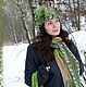 Заказать "Броселиандский  лес " - комплект шляпа+шарф. Елена Черкасова «Renenet». Ярмарка Мастеров. . Комплекты головных уборов Фото №3
