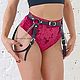 Кожаный пояс с цепями. Ремни. Passion belts. Интернет-магазин Ярмарка Мастеров.  Фото №2