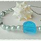 Заказать Колье "Blue Hawai" с жемчугом и аква кварцем фриформ. Farfalla Design by Olga Kadaner. Ярмарка Мастеров. . Колье Фото №3