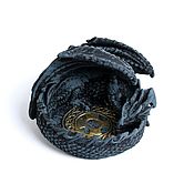 Для дома и интерьера handmade. Livemaster - original item Ashtray Sleeping Dragon.. Handmade.