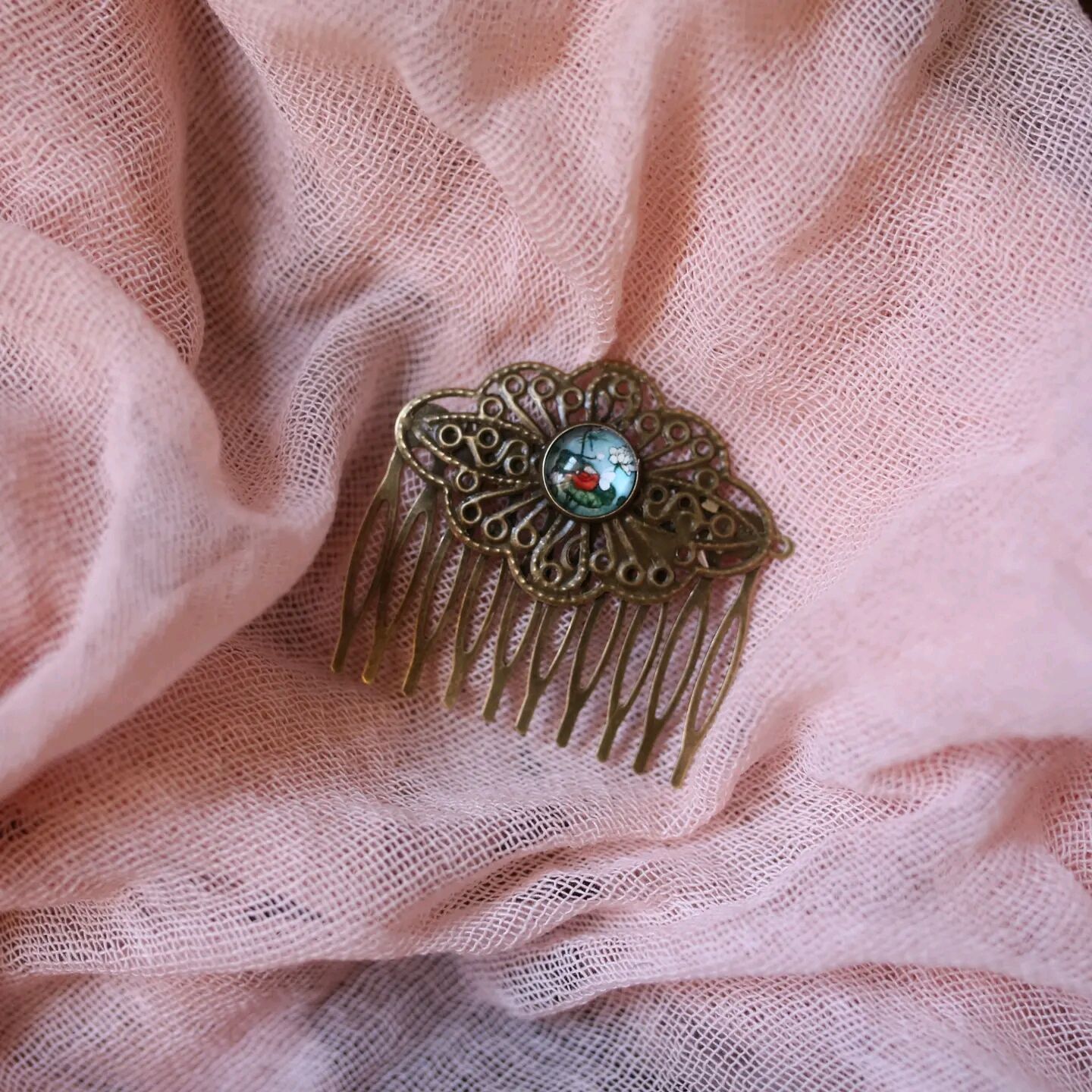 Гребни для волос: "Винтажная фея". Кованые и бронзовые купить в ...