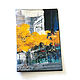 Кожаная обложка на паспорт. Осенний блюз, Обложка на паспорт, Междуреченск,  Фото №1