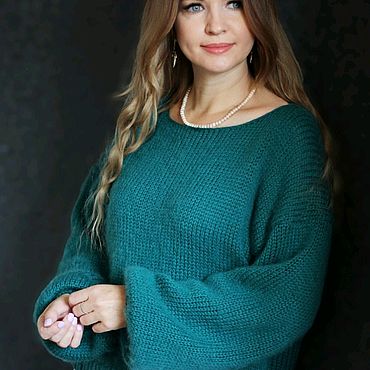 Одежда ручной работы. Ярмарка Мастеров - ручная работа Джемпер из мохера. Handmade.