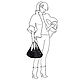 Сумочка «Shikarnaya» кожаная женская. Классическая сумка. Кожаные сумки ALSWA. Интернет-магазин Ярмарка Мастеров.  Фото №2