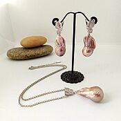 Украшения handmade. Livemaster - original item Butterfly Effect earrings and pendant