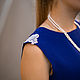 Вискозное платье с воланом. Платья. Michelle Nardin atelier. Ярмарка Мастеров.  Фото №6