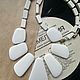 Колье из кахолонга 2. Колье. gemstone. Ярмарка Мастеров.  Фото №4