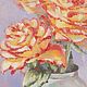 BOUQUET. Oil painting. Rose oil. Pictures. Siberian decor. My Livemaster. Фото №4