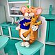 Ватная игрушка «Мышонок Тим», Елочные игрушки, Москва,  Фото №1