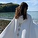 Заказать Пончо женское . Костюм женский летний.Ателье онлайн. Авторское ателье  ,,Олизе'. Ярмарка Мастеров. . Пончо Фото №3