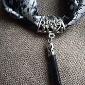 Украшения handmade. Livemaster - original item suspension: Shawl-Beads-necklace with bail and pendant. Handmade.
