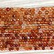 Красный Агат ( Сердолик) огранка бусины  2 и 3 мм (нить). Бусины. Divine Gems. Интернет-магазин Ярмарка Мастеров.  Фото №2