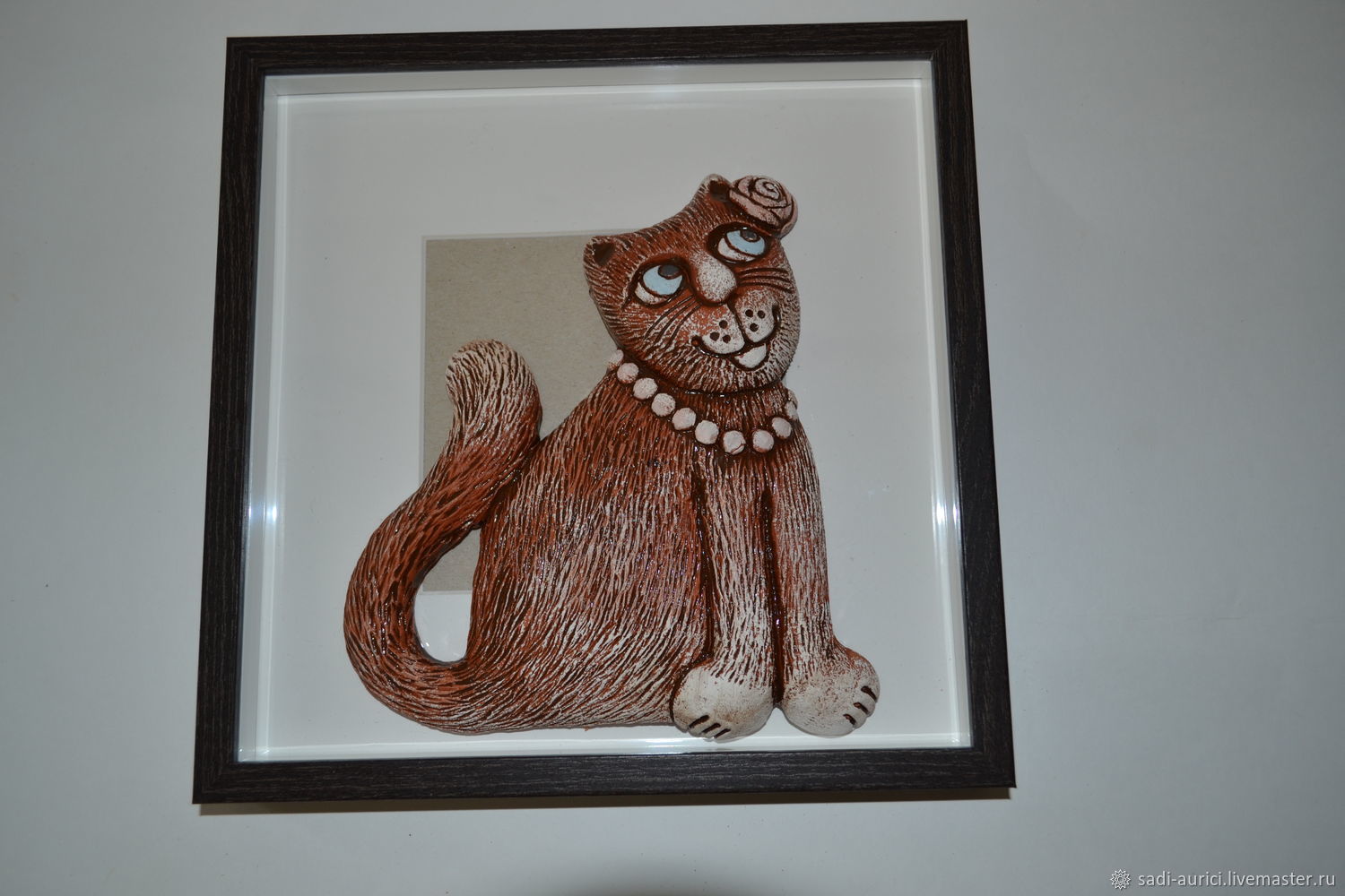 Панно кошка
