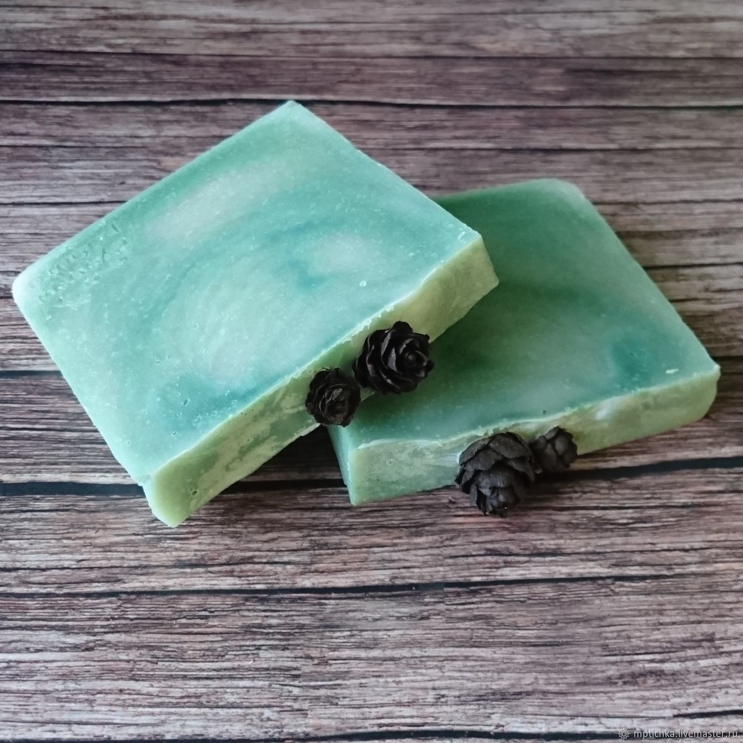 Натуральное мыло "Хвойный лес" купить в интернет-магазине Ярмарка ...