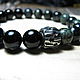Bracelet with black agate and kambaba (tm) 'Black and green'. Bead bracelet. Beautiful gifts for the good people (Alura-lights). My Livemaster. Фото №4