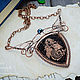 Collar de cobre 'perla negra' - sirena Mar Negro. Necklace. Strangell Jewelry. Интернет-магазин Ярмарка Мастеров.  Фото №2