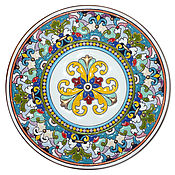 Посуда handmade. Livemaster - original item Plate decorative of ceramic.260mm. Handmade.