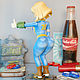 Vault-girl | Fallout фигурка | Девочка из Убежища. Статуэтки. FCS | Workshop. Ярмарка Мастеров.  Фото №4