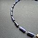 Мужской чокер из лазурита и жемчуга. Чокер. OZ - мужские украшения из камней. Ярмарка Мастеров.  Фото №4