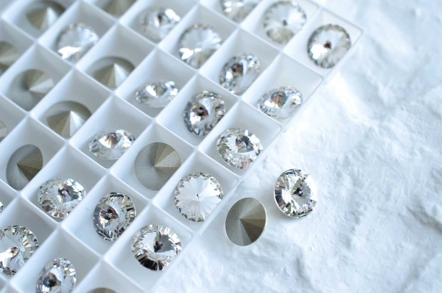 12мм, Crystal, Риволи 1122 Swarovski кристаллы Сваровски купить в ...