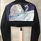 Укороченный пиджак с рисунком на спине, Пиджаки, Тюмень,  Фото №1