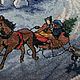 The painting 'Christmas Magic' (cross stitch). Pictures. Olga Kaletina. Online shopping on My Livemaster.  Фото №2