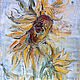 Pastel sunflowers, oil painting, Pictures, Moscow,  Фото №1