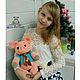 Pig knitted plush toy piggy toy piggy knitted. Stuffed Toys. vyazunchiki-lz (vyazunchiki-lz). My Livemaster. Фото №6