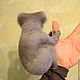 Войлочная игрушка "Коала". Войлочная игрушка. Гладкая Ольга  (Gladoart). Ярмарка Мастеров.  Фото №4
