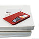 Order Leather holder for driving license card and passport cover. Ptaho (Ольга). Livemaster. . Passport cover Фото №3