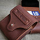 Order Case for cigarettes and lighters made of genuine leather. BlackRabbit. Livemaster. . Case Фото №3