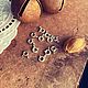Серебряный круглый карабин 6 мм. Фурнитура для украшений. Сундучок мастера (Sunduchok). Ярмарка Мастеров.  Фото №4