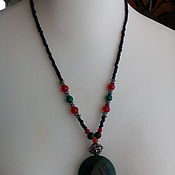 Винтаж handmade. Livemaster - original item Vintage necklaces: Ethnic Necklace Beads. Handmade.