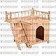 Cat house with stairs, Pet House, Moscow,  Фото №1