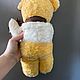 Винтаж: Мишка  вышит рот , янтарные глаза soft plush cuddle toy. Игрушки винтажные. Винтаж, куклы , картины /dolls&paintings. Ярмарка Мастеров.  Фото №5