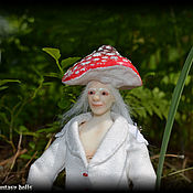 Куклы и игрушки handmade. Livemaster - original item The boy gnome fly agaric author`s articulated BJD doll. Handmade.