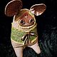 Чердачная кукла игрушка  Bunny Iver/ Кролик грибной Карл, Чердачная кукла, Санкт-Петербург,  Фото №1