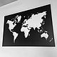 Карта мира на стену TERRA. Карты мира. SWD: часы|карты мира|панно на стену. Интернет-магазин Ярмарка Мастеров.  Фото №2