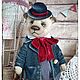 Заказать Том мишка в технике тедди. Татьяна Корчикова teddy & dolls. Ярмарка Мастеров. . Мишки Тедди Фото №3
