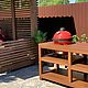 Стол для керамического гриля MICHIGAN. Столы. BULL WULL FURNITURE. Ярмарка Мастеров.  Фото №5