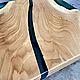 Журнальный стол из слэба клена 83х58 см с эпоксидной смолой. Столы. FridayWood - мастерская мебели. Ярмарка Мастеров.  Фото №4