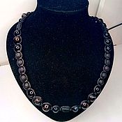 Фен-шуй и эзотерика handmade. Livemaster - original item Beads necklace with 9 Dzi from agate amulet for health and love. Handmade.