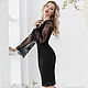 Dress 'Luxury black'. Dresses. Designer clothing Olesya Masyutina. My Livemaster. Фото №4